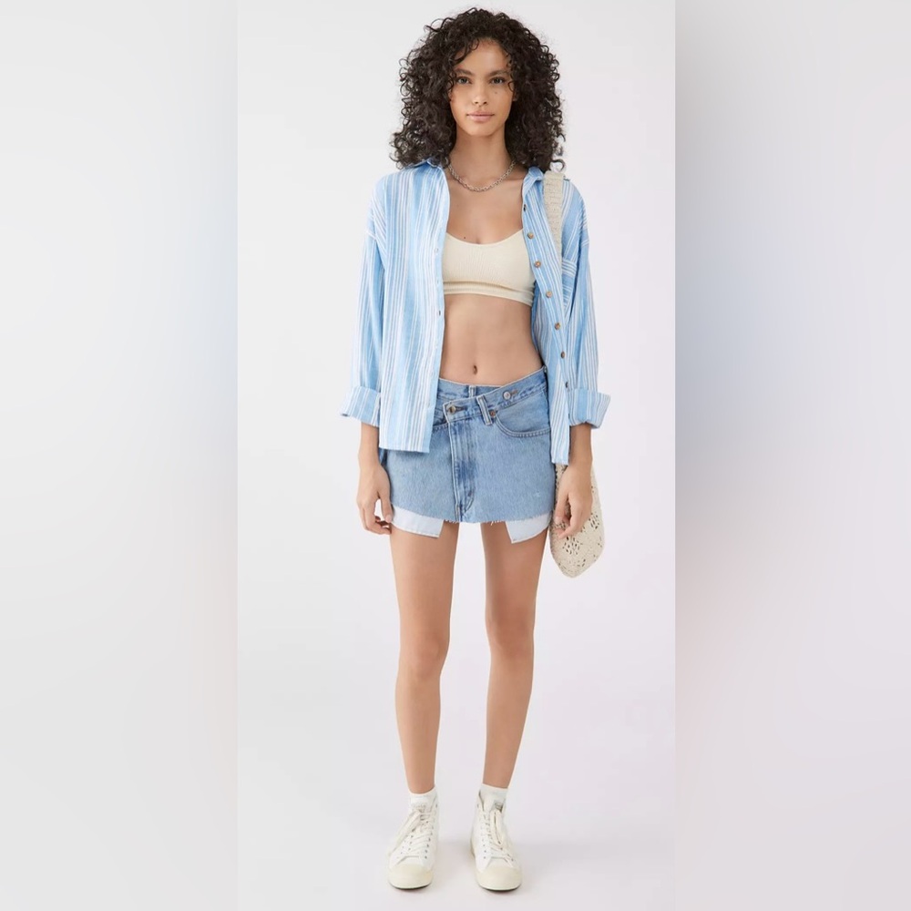 Billabong | In The Tide Oversized Button-Down Shirt Size Large - Picture 4 of 11